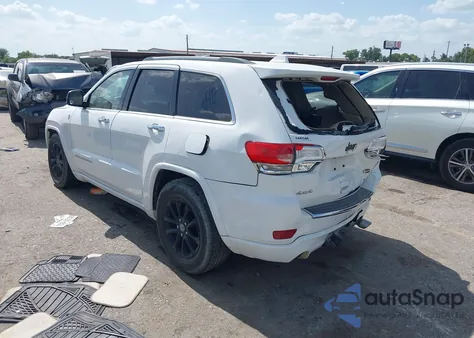 2015 Jeep Grand Cherokee Overland z USA, uszkodzony, nr VIN 1C4RJFCG0FC609466